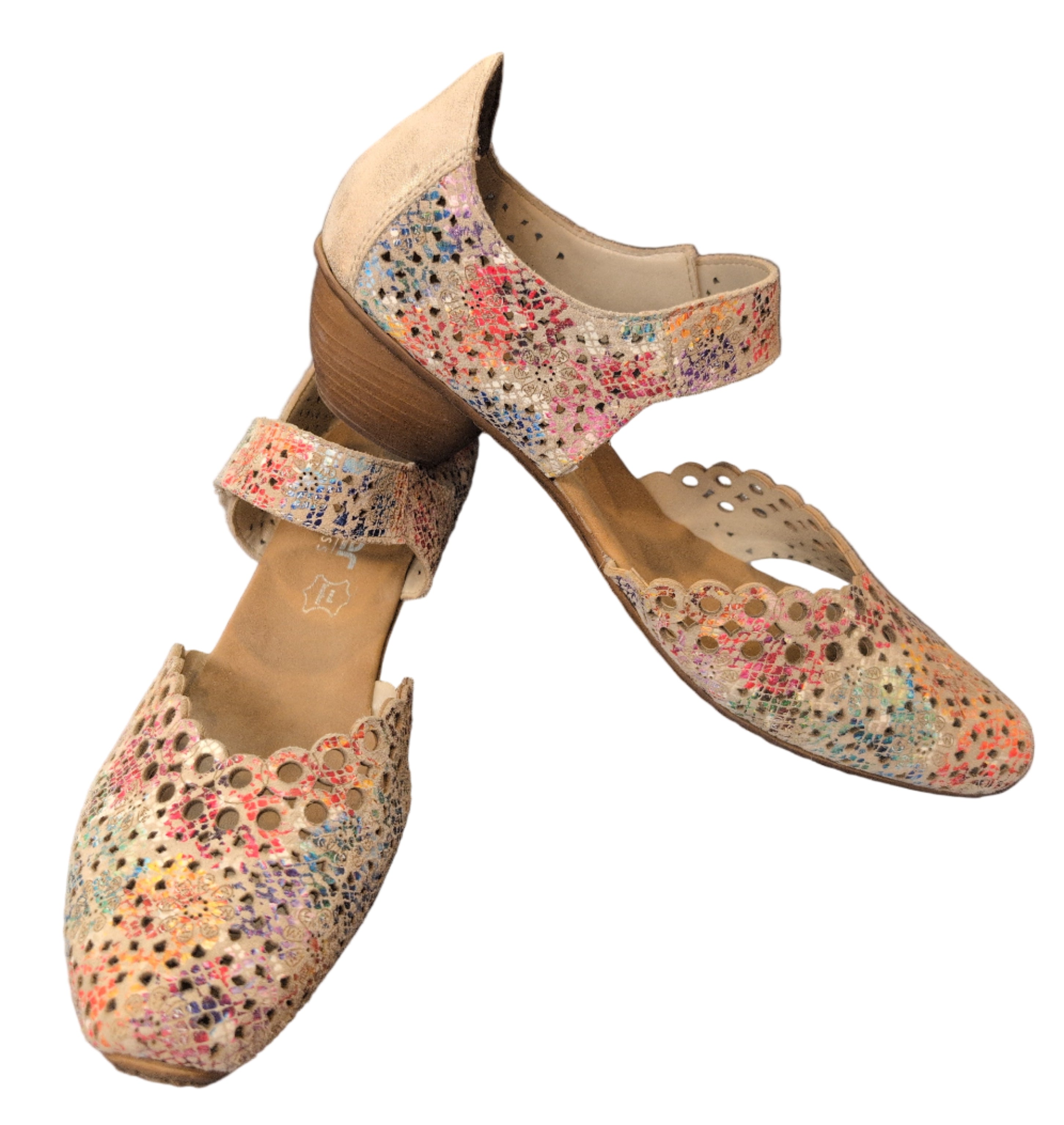 Rieker Multi-color Mary Jane