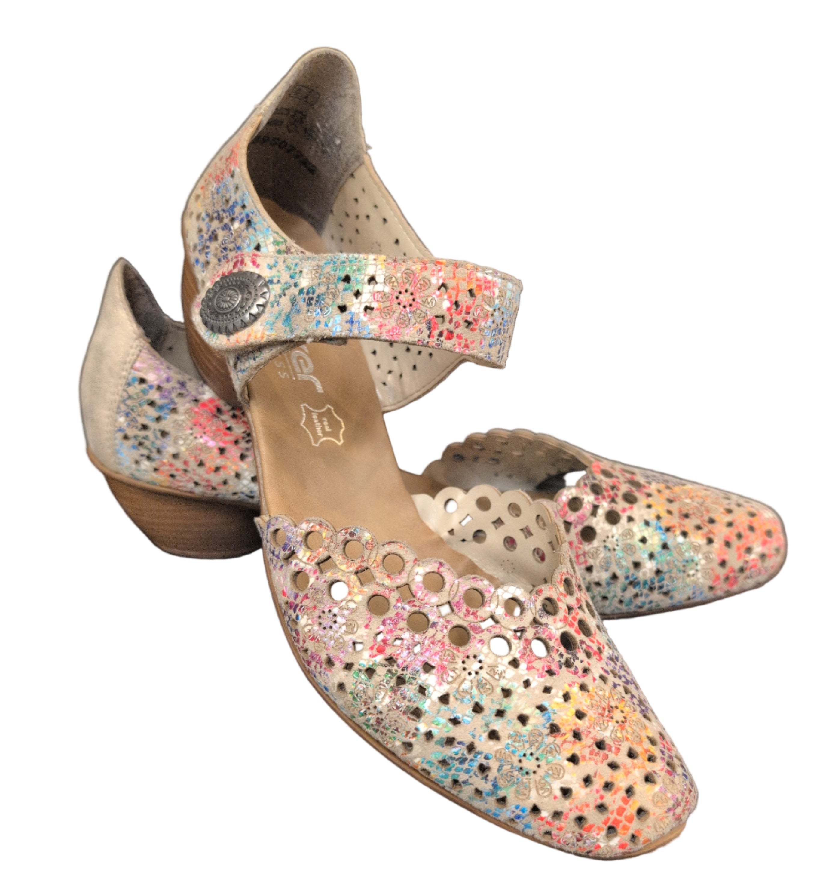 Rieker Multi-color Mary Jane