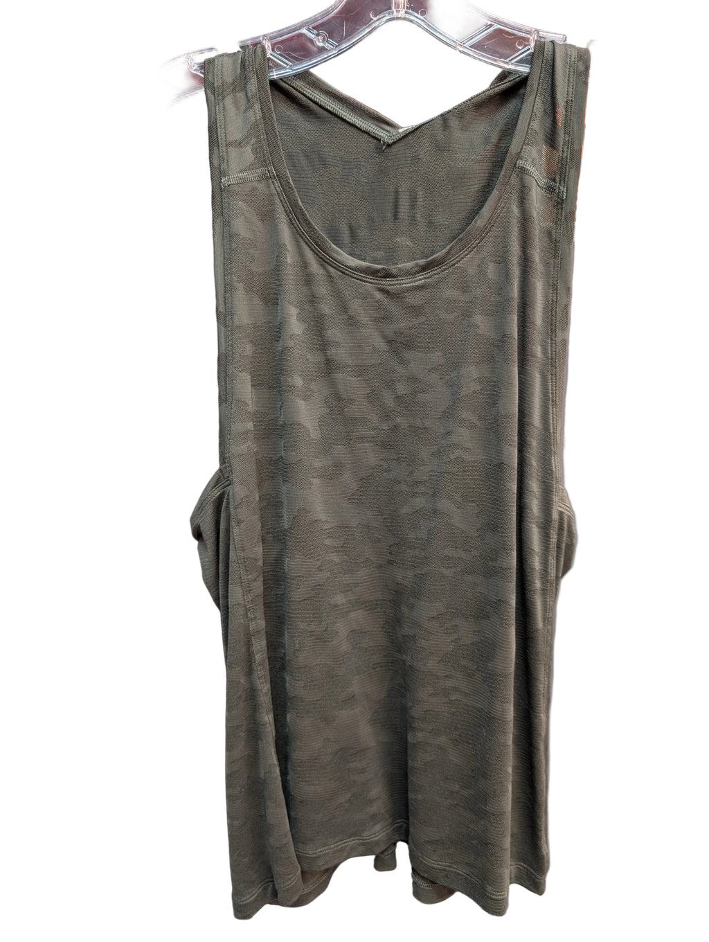 Lululemon camo mesh tank top