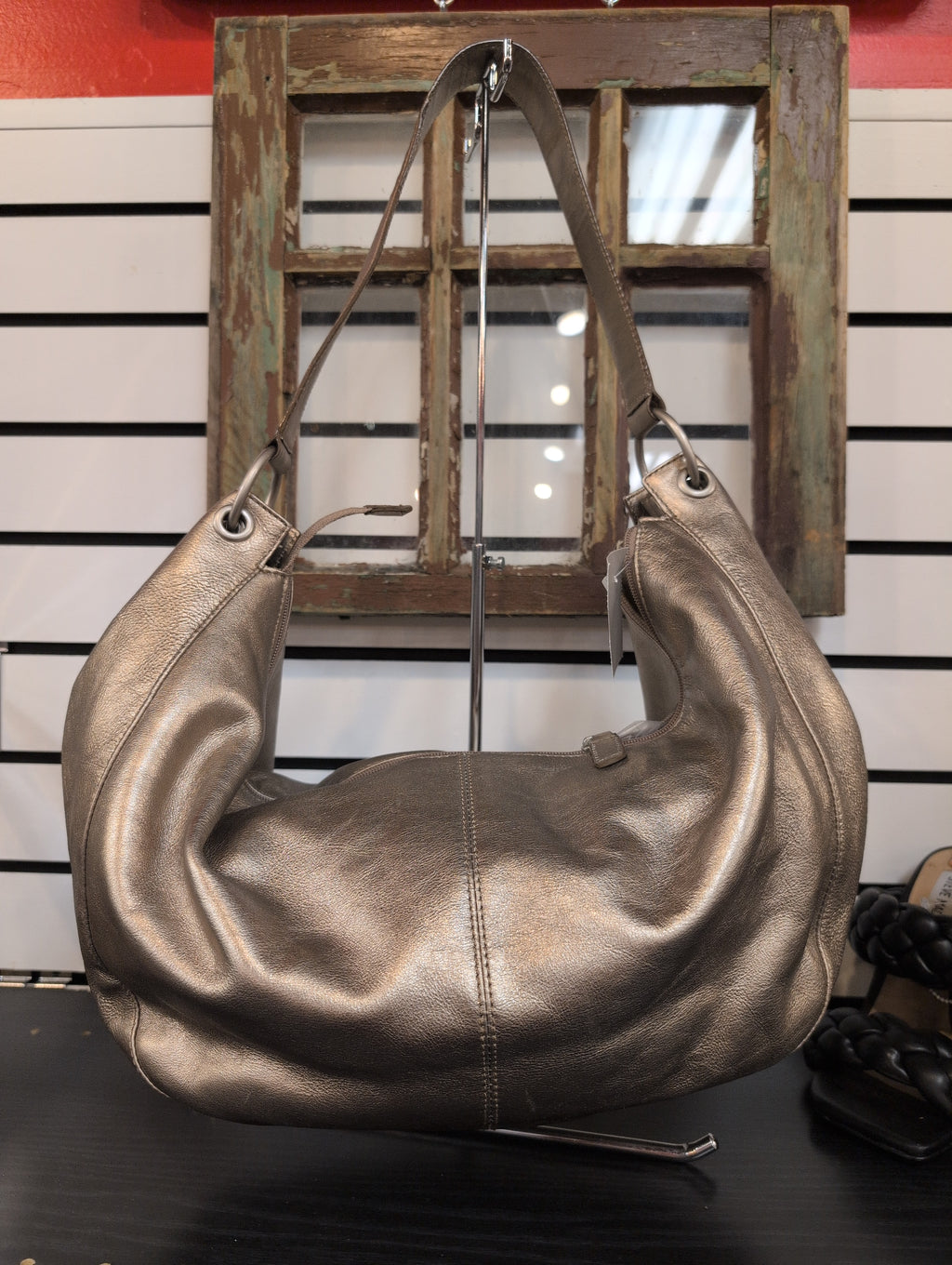 Kate Landry Golden Handbag